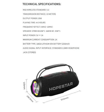 H53 Wireless Outdoor Speaker